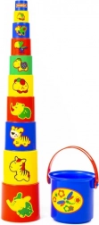 pyramida maxi zvířátka 73 cm