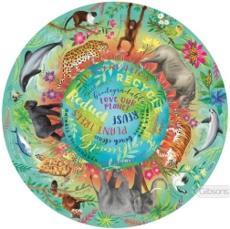 Kulaté puzzle planeta b neexistuje, 500 dílků – GIBSONS