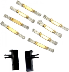 Kontaktní kartáčky a vodicí lišty pro auta Evolution