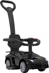 Odrážedlo s vodicí tyčí Lamborghini Aventador SV – Černý