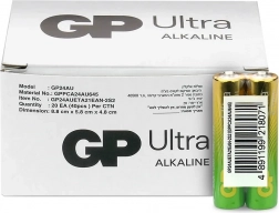 Alkalické baterie AAA GP Ultra 40 ks