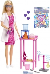 Barbie panenka vědkyně s laboratorní sadou