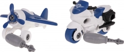 Rozebíratelný Set Letadlo a Motocykl