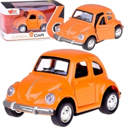 Klasické oranžové autíčko s otevíracími dveřmi