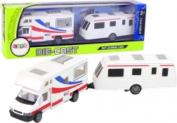 Sada aut Karavan a Kempingový přívěs s kovovými prvky