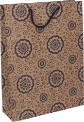 Dárková taška kraft L 27,5 × 36,5 × 9 cm