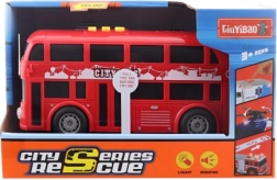 Autobus se světly a zvuky na baterie