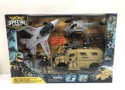 Velká vojenská sada stíhačka a bojová technika