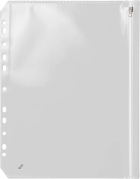 Psaníčko na zip A4 s eurozávěsem čiré