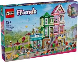 LEGO Friends byty a obchody v městě Heartlake