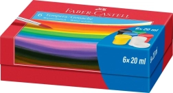 Temperové barvy Faber-Castell 6x20ml