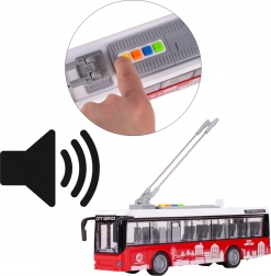 Autobus 1:16 se zvukem a světlem, otevírací dveře