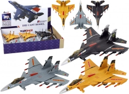 Model letadla s třecím pohonem šedý černý nebo žlutý