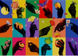 Puzzle CLOUDBERRIES Hands 1000 dílků