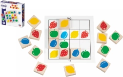 Dětské sudoku z dřevěných dílků