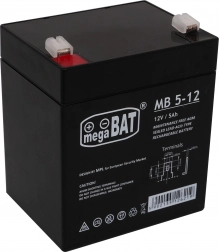 Gelový AGM akumulátor 12 V 5 Ah pro dětská vozítka, alarmy a záložní napájení