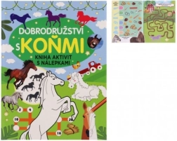 Kniha aktivit Dobrodružství s koňmi