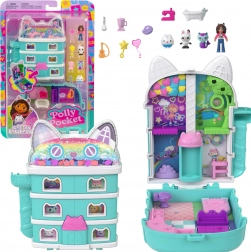 Polly Pocket kompaktní set Kočičí domek GABBY’S DOLLHOUSE