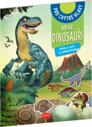 Mise Dinosauři – Pátrej a lušti se samolepkami