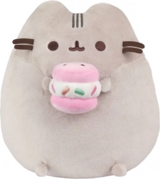 plyšová kočka pusheen s makarónkou 24 cm