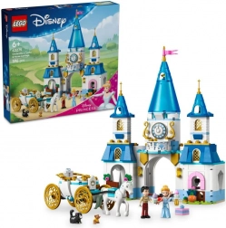 LEGO® │ Disney Princess 43275 Popelčin zámek a kočár s koňmi