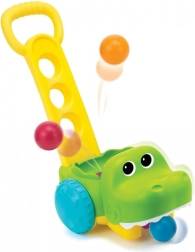 Krokodýlí odrážedlo s míčky