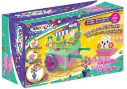 Bindeez květinový stánek – kreativní sada korálků (500 ks)