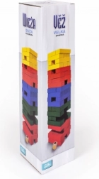 Velká barevná věž s kostkou