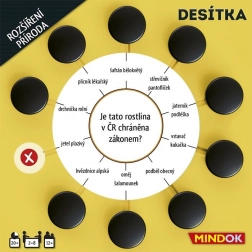mindok desítka: příroda – rozšíření