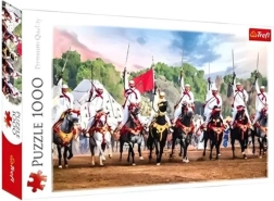Puzzle TREFL Útok jezdců 1000 dílků