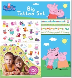 Velká sada tetování Prasátko Peppa