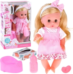 Interaktivní panenka s dlouhými vlasy