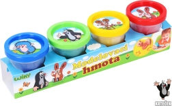 Modelína Krtek 4×50 g