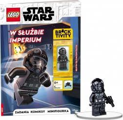 Lego Star Wars: Interaktivní kniha s komiksem a minifigurkou pilotky TIE