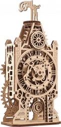 Ugears dřevěná mechanická stavebnice – hodinová věž