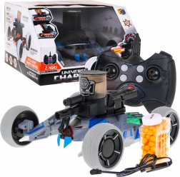 Rc crawler se střelbou pro děti 5+ s laserovým zaměřovačem a 150 náboji