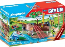 Playmobil City Life dětské hřiště s velkým vrakem lodi