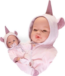 Antonio Juan mrkací panenka miminko se zvuky a měkkým tělem - 37 cm