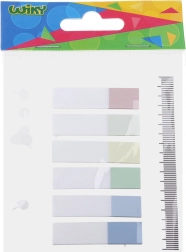 Bloček Samolepící Pruhy 6x20 s Pravítkem