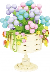 Stavebnice květiny 283 dílků