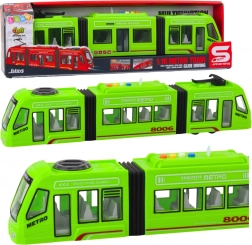 Zelené metro 1:16 s otevíracími dveřmi, světly a zvuky