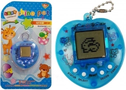 Elektronická hra Tamagotchi Modrá s krátkým řetízkem
