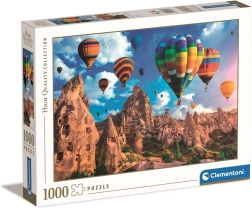 Puzzle 1000 dílků – balóny v Kappadokii CLEMENTONI