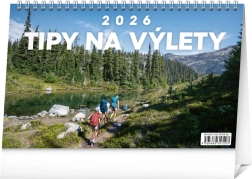 Stolní kalendář Tipy na výlety 2026