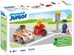Playmobil Junior hrdinové všedního dne záchranářský set