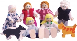 Sada rodinky do domečku Bigjigs Toys