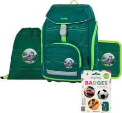 školní set 4dílný OXY Sherpy green pro 1.–3. třídu
