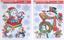 Okenní dekorace Vánoce 41 × 29 cm