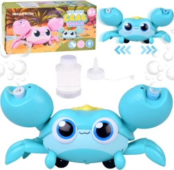 Krabí automat na mýdlové bubliny s pohybem a světly