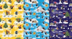 Balicí papír s motivem KRTEK 0,7 × 2 m, mix motivů